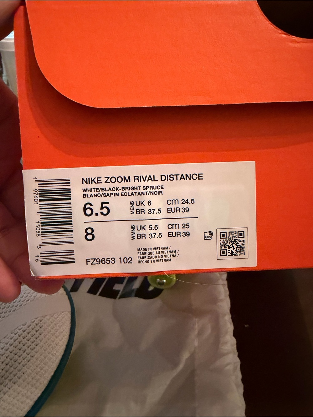 Nike Zoom Rival Distance - Picture 1 of 8